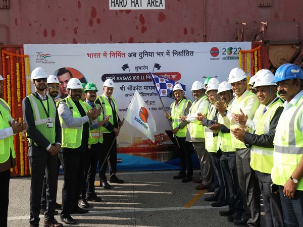 IndianOil chairman flags off export consignment of Aviation gasoline to Papua New Guinea