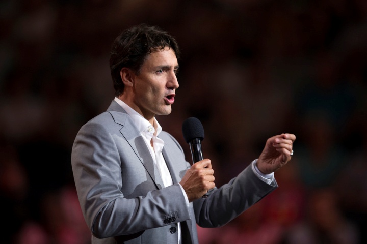 REFILE-Canada's Trudeau says main rival to cut taxes for millionaires, is accused of lying