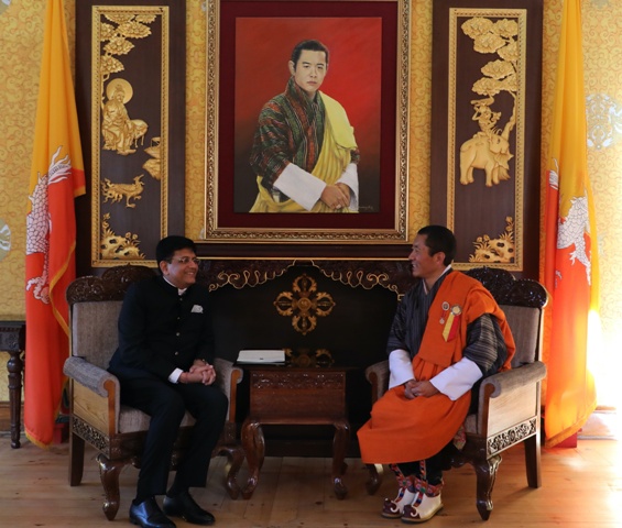 Piyush Goyal in Bhutan as head of High-Level Business Delegation 