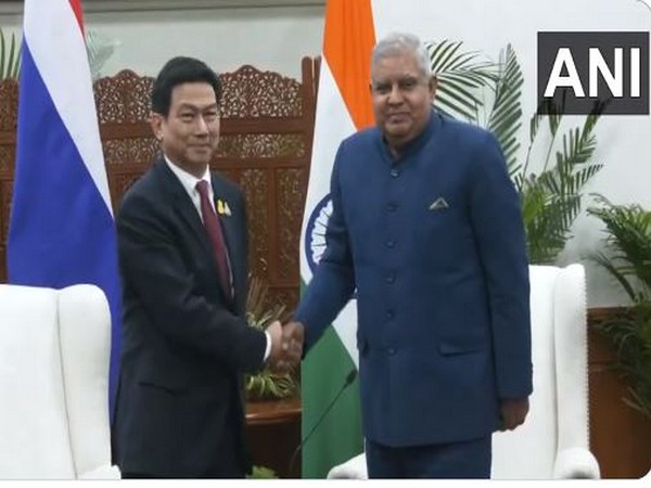 Thailand Deputy PM meets Vice President Dhankhar in national capital 