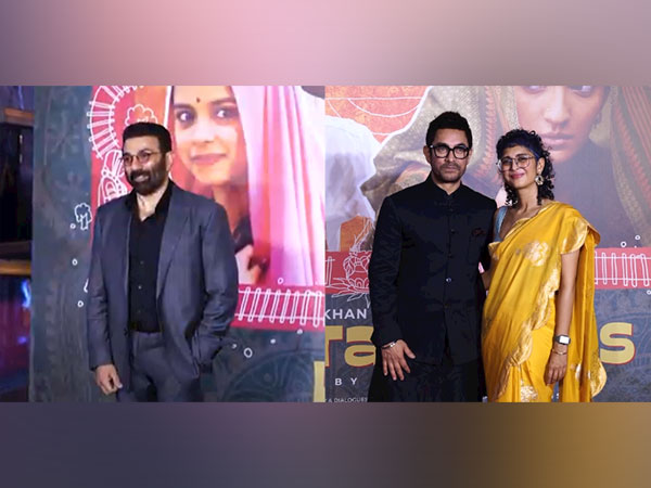 Sunny Deol attends Aamir Khan, Kiran Rao's 'Laapataa Ladies' screening in style 