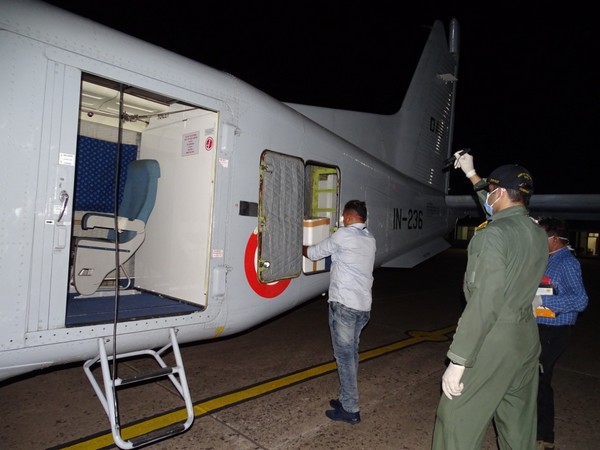 Samples for COVID-19 testing transported to Pune by Naval aircraft