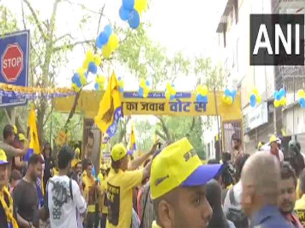 AAP holds 'Walk for Kejriwal' walkathon in protest against arrest of Delhi CM