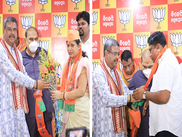 BJD's Reena Tanty, Motilal Tanty join BJP; Dharmendra Pradhan calls it "A new chapter in Odisha politics"