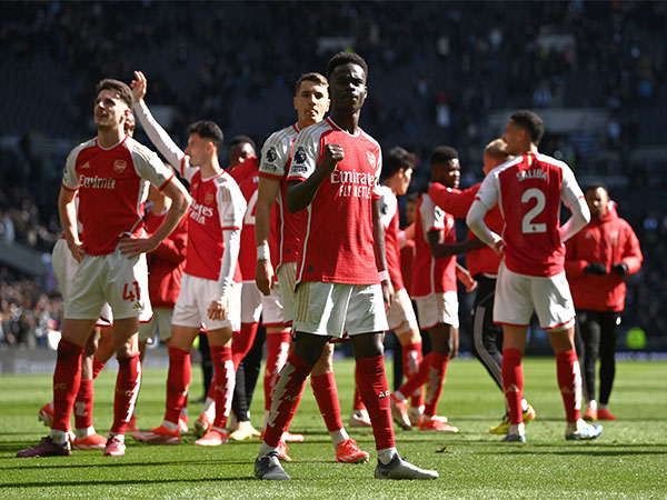 PL: Gunners pip doughty Spurs to pile heat on City as title race hots up
