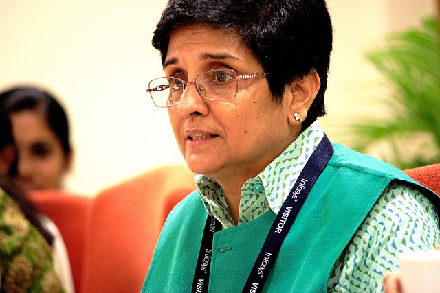 Don't drive cops to the wall, prejudge or humiliate them: Kiran Bedi to top brass
