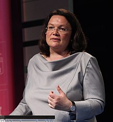 UPDATE 1-German SPD leader Nahles quits as party's popularity hits low