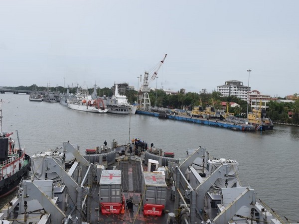 Naval ship 'Kesari' returns after deployment in southern Indian Ocean region