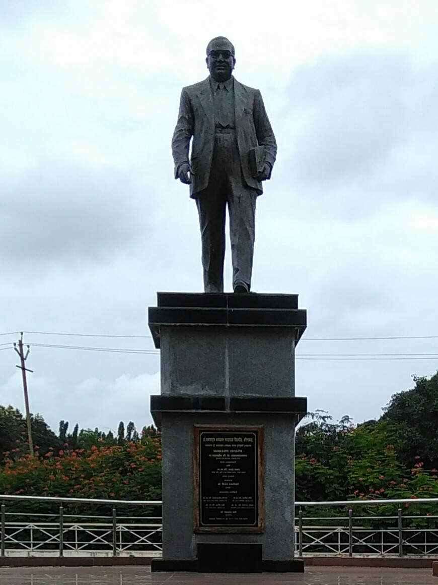 Vandalism Strikes: Ambedkar Statue Defaced in Gadwar