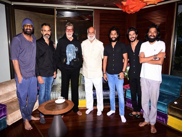  Amitabh Bachchan meets 'stalwarts of cinema' Prabhas, Nani, Dulquer Salmaan 