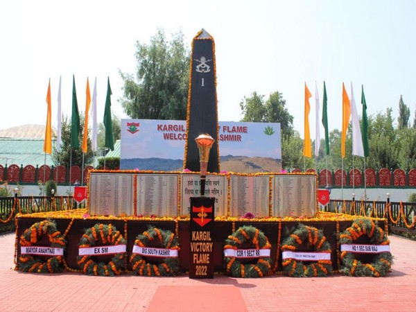 Commemorative events organised by Indian Army to pay honour to Kargil Victory Flame at J-K's Anantnag