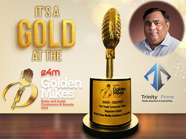 Trinity Prime Media Solutions and Consulting Wins Gold at the Golden Mikes 2024 for Creativity