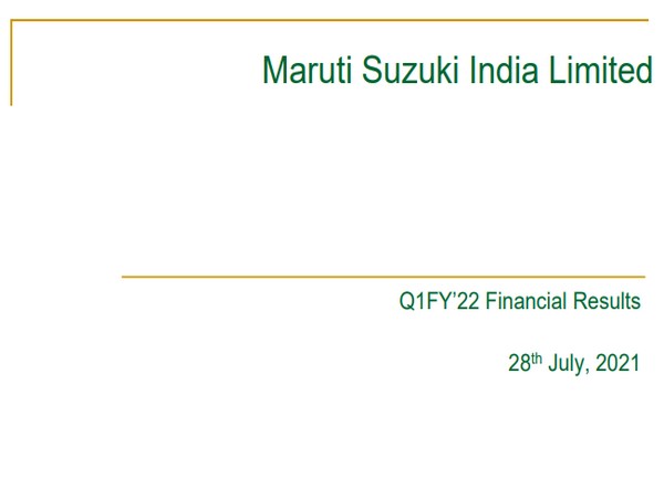 Maruti Suzuki Q1 profit up at Rs 441 crore, sales up four-fold