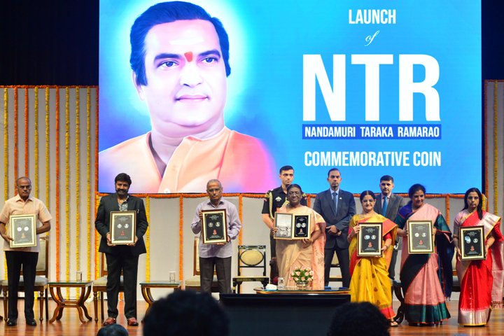 Late Shri NT Rama Rao has enriched Indian cinema and culture through Telugu films: President 