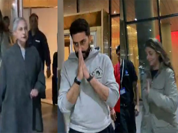 Abhishek Bachchan Spotted at Mumbai Airport with Family