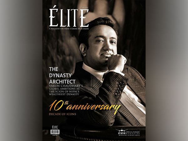 Varun Chaudhary Graces Cover of ELITE Magazine India's 'Decade of Icons'