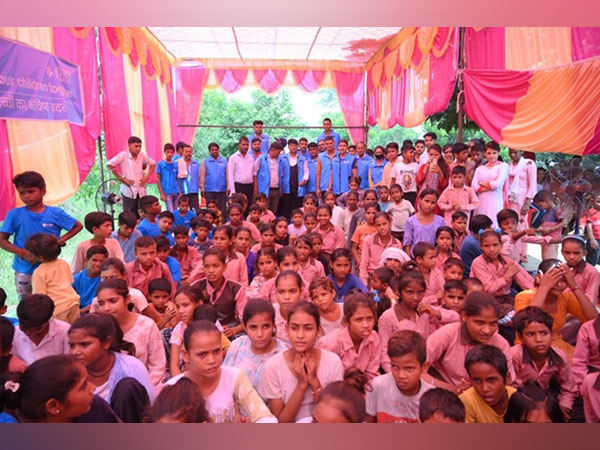 Heartfelt Charity Event Brings Joy and Support to 190 Children in Mathura