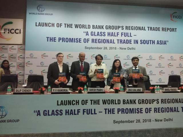 Suresh Prabhu launches World Bank Group’s regional trade report 