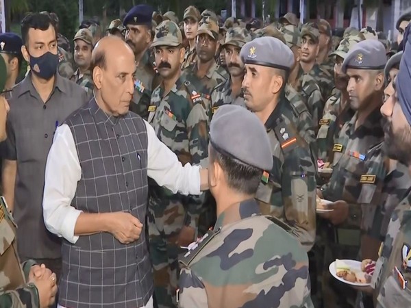 Rajnath Singh reviews infrastructure development along LAC, interacts with jawans in Assam's Dinjan