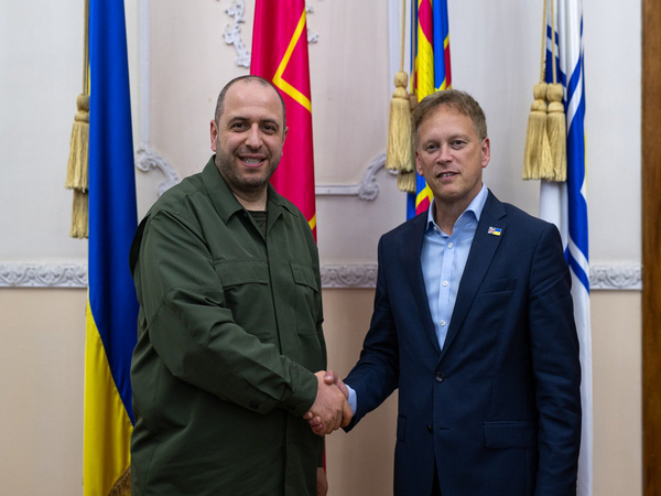 Ukraine Defence Minister Umerov, UK counterpart Shapps meet in Kyiv 