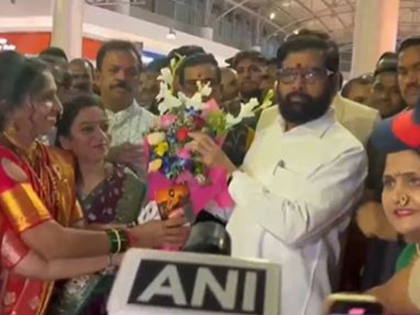 Maharashtra CM Eknath Shinde Attends 'Dharmaveer 2' Screening, Honors Mentor Anand Dighe