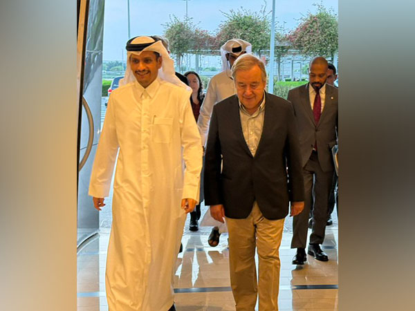 UN chief expresses gratitude to Qatar PM over mediation for release of hostages in Gaza