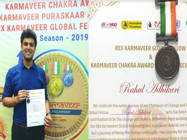 IIT gold medalist awarded Karmaveer Chakra by iCONGO and United Nations