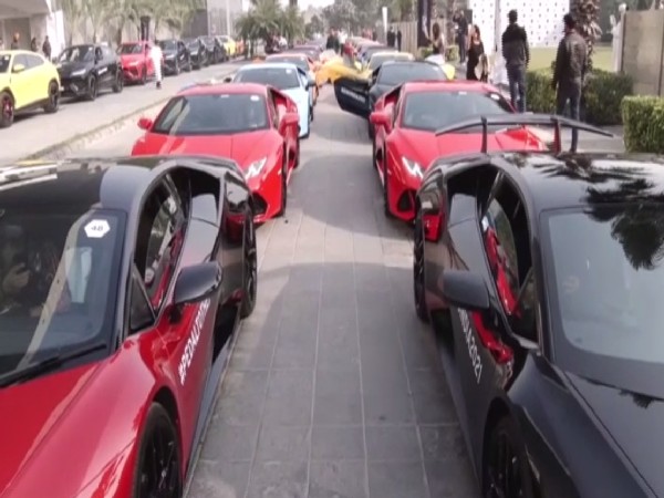 Owners have great fun as they drive 50 Lamborghinis from Gurugram to Shimla 