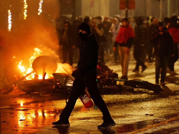 Ten people arrested in Brussels amid unrest after Belgium-Morocco football match