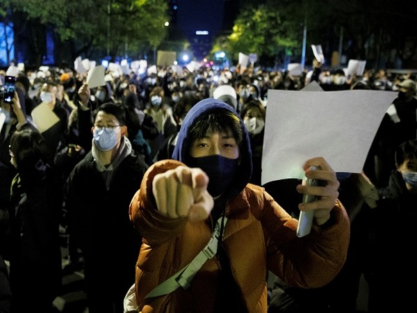 Hong Kong official warns lockdown protests hurt security