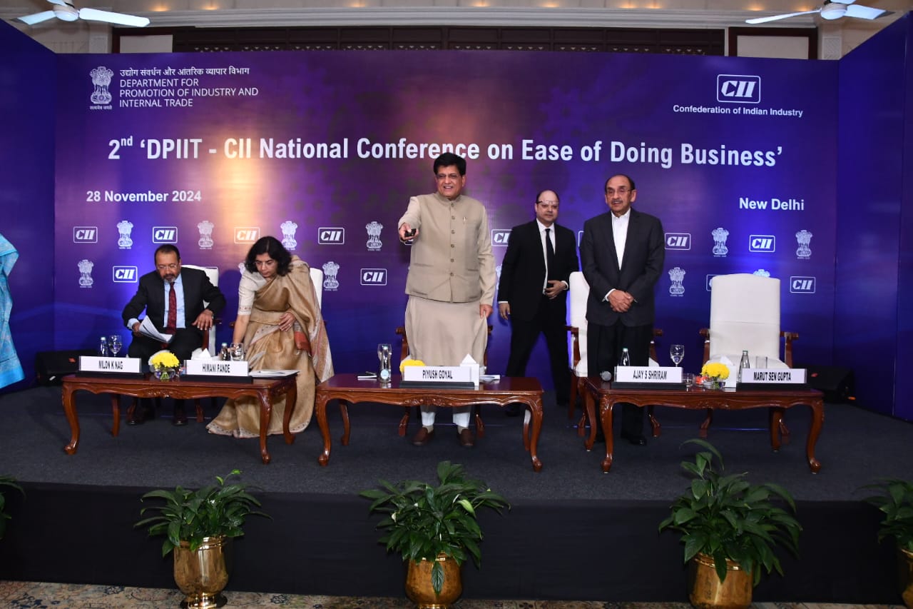 Piyush Goyal Launches CII Ease of Doing Business and Regulatory Affairs Portal