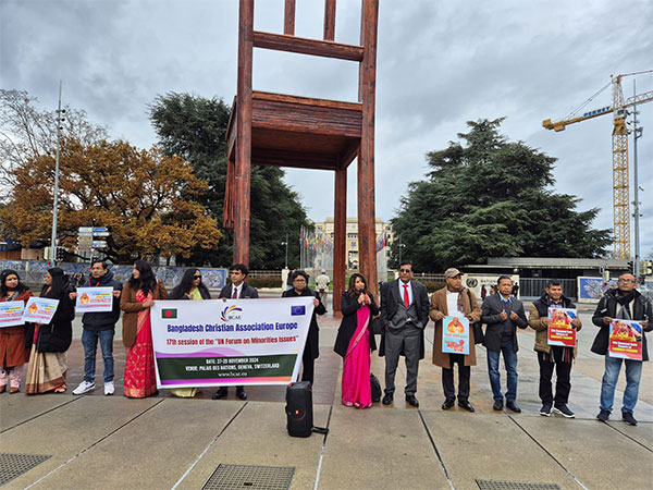 Protestors Unite in Geneva to Demand Justice for Bangladesh Minorities