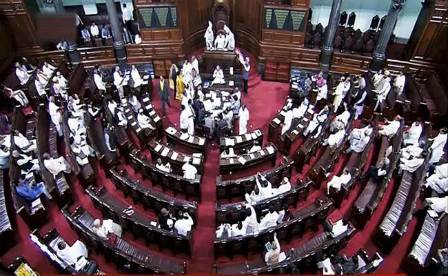 Opposition in RS slams BJP for playing election politics on 10 pct quota row
