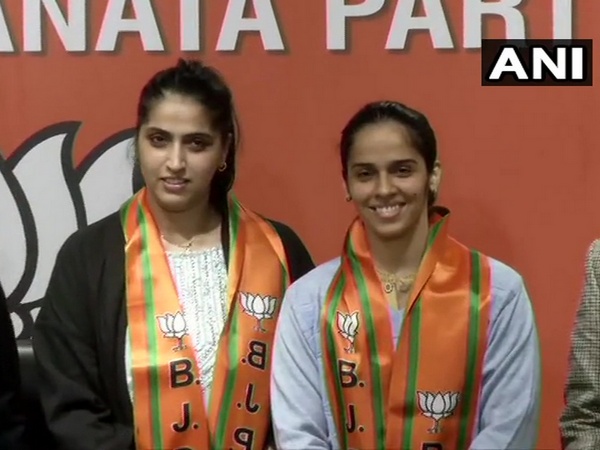 Fortunate that I can work under PM Modi's guidance: Saina Nehwal on joining BJP