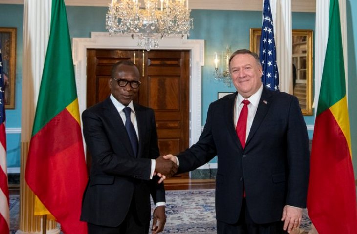 Secretary Pompeo and Benin President Talon discuss security cooperation 