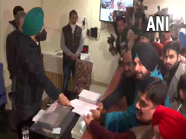 Punjab polls 2022: Navjot Singh Sidhu files nomination papers from Amritsar East 