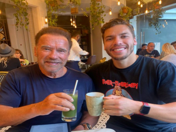 Arnold Schwarzenegger's son Joseph Baena talks about dealing with public attention