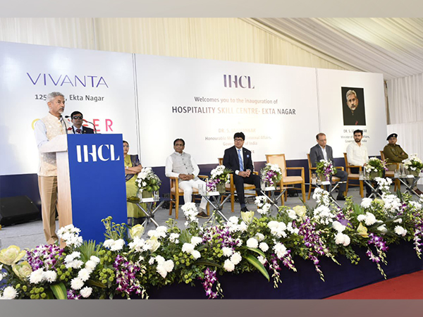 Gujarat: EAM S Jaishankar inaugurates IHCL Skill Centre in Ektanagar