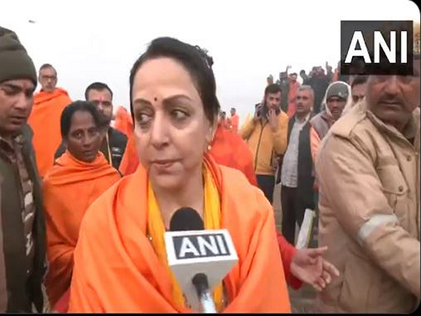 Hema Malini Takes Holy Dip Amidst Kumbh Mela Tragedy: Celebs and Devotees Unite