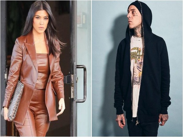 Kourtney Kardashian Travis Barker Enjoy Double Date With Megan Fox Machine Gun Kelly In Vegas Entertainment