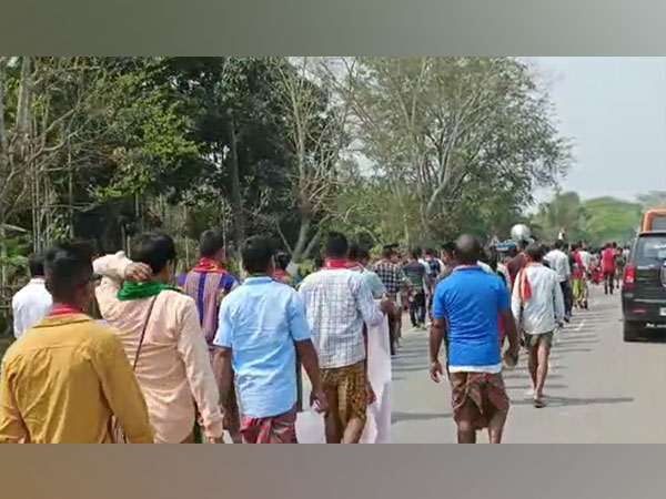 Assam: People protest in Kamrup demanding inclusion of RHAC in Sixth Schedule