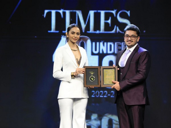 Vitra AI's Co-founder & CEO, Satvik Jagannath felicitated at Times 40 Under 40