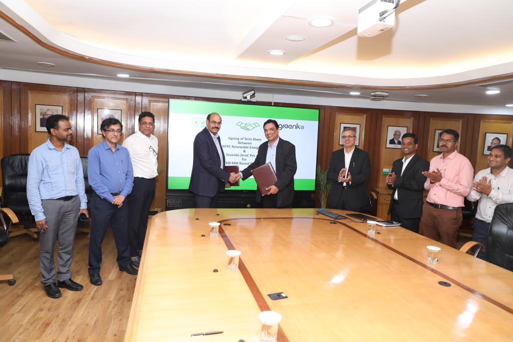 NTPC REL signs Term Sheet with Greenko ZeroC for powering Green Ammonia Plant