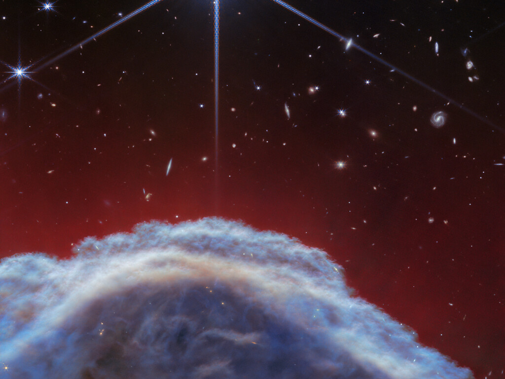 Webb captures sharpest ever infrared images of Horsehead Nebula