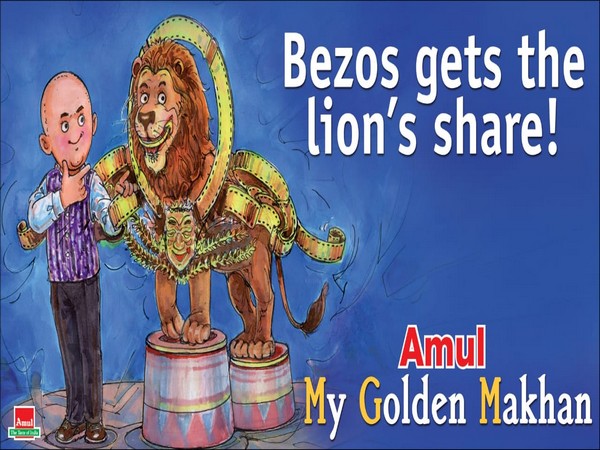 Amul celebrates Amazon's acquisition of MGM with topical ad: 'Bezos gets the lion's share'
