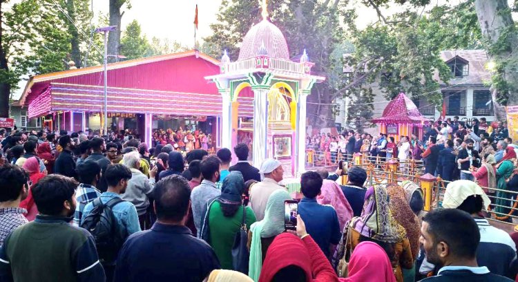 May the divine grace of Maa Kheer Bhawani always be with us- Amit Shah
