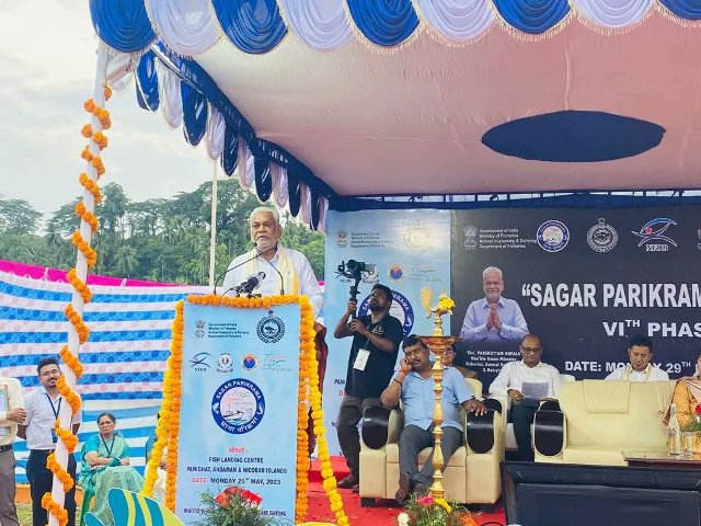 Parshottam Rupala launches 6th Phase of Sagar Parikrama in Andaman & Nicobar Islands