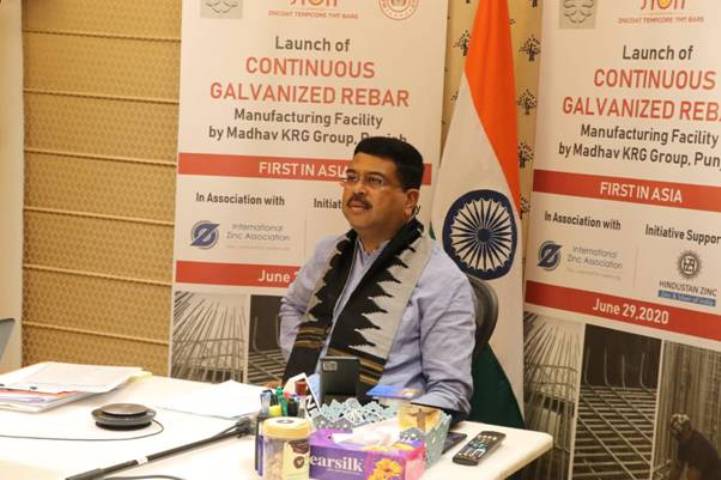 Continuous Galvanized Rebar production facility to support supplying need: Pradhan 
