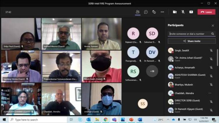 SERB-DST and Intel launch 'Fund for Industrial Research Engagement' initiative 