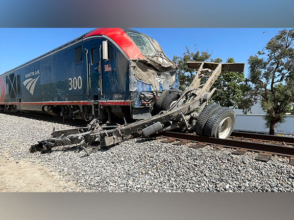 California: 16 injured as Amtrak passenger train derails after hitting vehicle